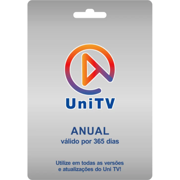 Recarga Anual UniTV - Plano Variedades Anual 365 dias corridos